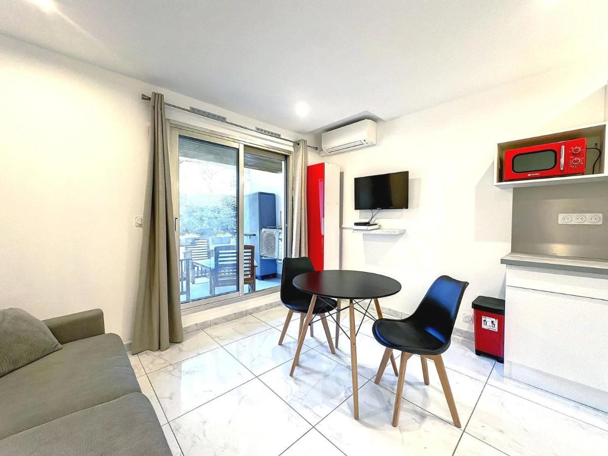 Superbe Studio Terrasse Centre Ville Et Plages A Pieds Κάννες Εξωτερικό φωτογραφία